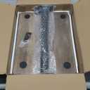 Sofa Armrest Tray Table for Couch - 360 Swivel Height Adjustable End for Small Spaces, Snack Side Table for Bed or Chair with Phone & Tablet Slot (Gray,Standard) (Taupe)