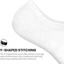 wernies No Show Socks Women - 8 Pairs Ankle Socks for Women, Low Cut Socks Short Cotton Socks, Invisible Casual Socks (Mix of Colors-0058 Pairs/16 Pieces)