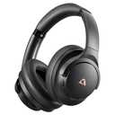 1Mii Y8 Active Noise Cancelling Headphones, Wireless Headphones Over Ear Bluetooth 5.3, LDAC Hi-Res Audio,75H Playtime with Transparent Mode for Work/Travel/Home/Office-Black
