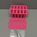 Homemade Popsicles Molds, Food Grade Popsicle Molds for Kids, 10 Cavity Non-BPA Silicone Ice Pop Maker, Reusable Silicone Popsicle Molds with 50 Stick, 50 Bags, Funnel (Pink)