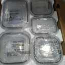 Vtopmart 18Pack Glass Food Storage Containers with Lids, Meal Prep Containers, Airtight Lunch Containers with Leak Proof Locking Lids for Microwave, Oven, Freezer, Dishwasher