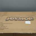 JOYMOR 3 in 1 Baby Bassinet, Bedside Bassinet for Baby, with Comfy Mattress and Wheels, 6 Height Adjustable Easy Folding Portable Bedside Crib for Newborn (Black)