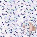 3 x Purple Demon Birthday Hunters Party Decor Supplies 9.9x6.6 Ft Demon Foil Fringe Curtains Holographic Laser Tinsel Streamers Backdrop for Demon Birthday Hunters Movie Theme Decor