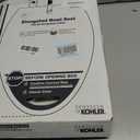 KOHLER Cachet ReadyLatch Elongated Slow Close Toilet Seat, White