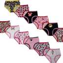 Disney girls Minnie Mouse Exclusive 12-PK Avent Box of Panties Perfect for Gifting & Potty Training Fun in Size 4T