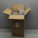 2Pcs Boat Fenders Boat Bumpers for Docking with Nylon Rope for Edge or Side, Boat Dock Bumpers Fender,Marine Fender Guard for Yachts, Sailing Dinghies, Bass Boats Accessories (Gray)