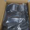 Weighted Vests for Women Men, 12 lb Weighted Vest with Storage Pockets, Rucking Vest with Reflective Stripe, Adjustable Straps Weight Vest for Running, Walking, Workout, Training (Black)