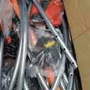 SKOK Trampoline 8FT 10FT 12FT 14FT 15FT Trampolines with Enclosure Net, 400LBS Outdoor Trampolines for Kids with Basketball Hoop-ASTM Approved Trampoline for Children and Adults with Ladder (Colorful)