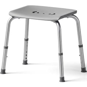 Shower Chair for Inside Shower(350lbs),6 Hight Adjustable Shower Stool for Elderly and Disabled, Portable Seats for Adults，3 mins Installation Bathtub Shower Bench for Inside Shower to Sit on