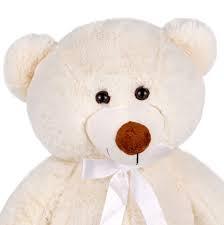 WHITE JUMBO PLUSH BEAR