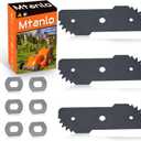 3 Pack 7-1/2" EB-007 Heavy-Duty Replacement Edger Blades For Black & Decker LE750, LE710, LE760, LE760FF, EH1000 & For Craftsman CMEED400
