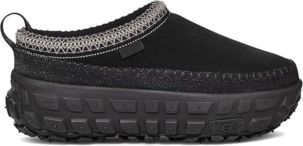 UGG Men's Venture Daze Sneaker, Black/Black, 5. Size 9