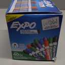 EXPO Dry Erase Markers, Low Odor Ink, Chisel Tip, 40 Count - Whiteboard, Calendar, Organization, Essential Supplies for Office, School, Classroom, Teachers