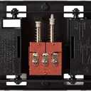 Newhouse Hardware CHIMEBASE2 Door Bell Chime Mechanism Assembly, Fits Most Nutone Models, 6.75” L x 4.75” W x 1.75” H, Black