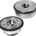 2pcs Exhaust and Intake Camshaft Adjusters Engine Timing CVVT Camshaft Sprocket 24370-2E020 24350-2E700 for Elantra Kona Veloster Forte Soul Seltos 2.0L