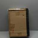 Hoctieon Gold Console Table, 3 Tier Entryway Table, Hallway Table, Narrow Sofa Table with Shelves, Entrance Table for Entryway, Gold and White