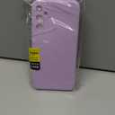 WOGROO for Samsung Galaxy A34 Case Purple, Scratch Resistant with Soft Touch, Slim Thin Phone Cover for Samsung Galaxy A34
