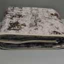 Living Room Area Rugs - 5x7 Abstract Large Soft Indoor Washable Rug Neutral Modern Low Pile Carpet for Bedroom Dining Room Farmhouse Home Office - Dark Brown