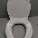Raised Toilet Seat 3 Inch for Standard Elongated Toilets 1819 Inch Bowl Length, Not Compatible with Round or One-Piece Toilets, Slow-Close Lid, Non-Slip Stable Design, 772 lb Capacity