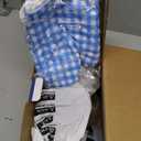 Powerful Handheld Fabric Steamer - 1800W with Fast Ceramic Heat-Up Plate, 2-in-1 Ironing & Wrinkle Remover, Steam Nozzle, Lint Brush - Blue, for US 120V Only