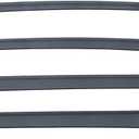 in-Channel Window Visors Fits for 2021-2023 Volkswagen ID.4, Side Auto Window Wind Deflectors, Ventshade, Rain Guards for Cars/Trucks