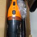 Armor All AA07V1 0901 Cordless Car Vacuum Handheld Vacuum Cleaner with Hose and Pet Brush for Car, Orange