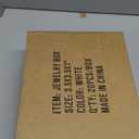 GEFTOL Jewelry Gift Boxes 20 Pack 3.5x3.5x1 Inch Cardboard Jewelry Boxes,Small Gift Boxes for Jewelry Earrings Necklaces Handmade Bangles Bracelets(White)