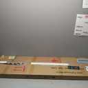 Door Mirror Full Length with Lights,Tempered Glass 16"x48" Led Full Length Mirror with Dimming & 3 Color Lighting,Door Hanging & Standing Ideal for Bedroom, Dressing Room, Cloakroom Rectangle