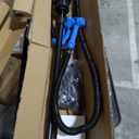 Electric Drum Barrel Pump with 120V AC/12V DC Power,55 Gallon Drum Pump with Built-in 2-Inch Bung Adapter, 5 Gallons Per Minute Flow Rate, for DEF, Diesel, Water, Antifreeze