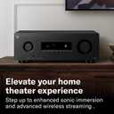 Yamaha RX500A 7.2-Channel Home Theater AV Receiver with Dolby Atmos, 4K120/8K HDMI, Wi-Fi and Streaming (Black)