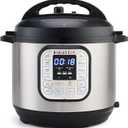Instant Pot Duo 7-in-1 Electric Pressure Cooker, Slow Cooker, Rice, Steamer, Sauté, Yogurt Maker, Warmer & Sterilizer, Includes App With Over 800 Recipes, Stainless Steel, 6 Quart