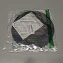 Lazy K Induction Cooktop Mat - Silicone Fiberglass Scratch Protector - for Magnetic Stove - Non Slip Pads to Prevent Pots from Sliding During Cooking_ Black (7.8inches)