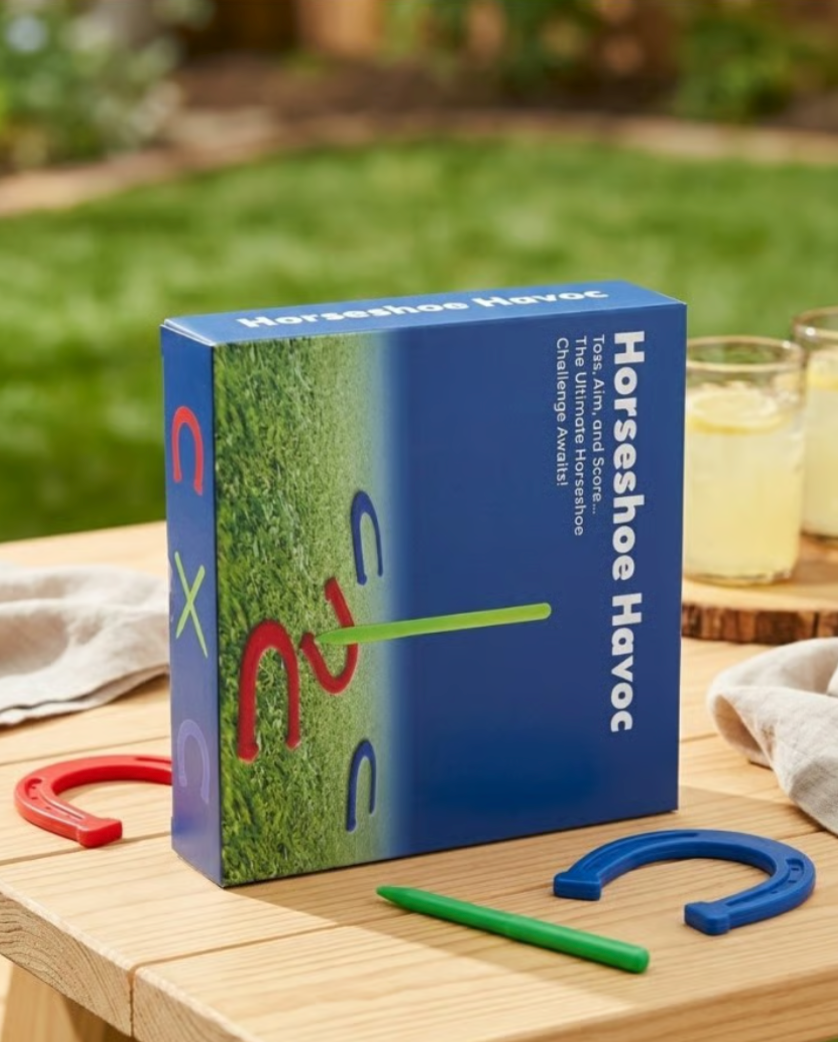 Plastic Horseshoe Game