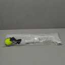 Geiserailie 4 Pcs Halloween Old Man Costumes Accessories Movie Old Pilot Set for Kids Include Telescopic Cane, Tennis Ball Feet, Black Bow Tie and Black Frame Glasses Set for Grandpa Film Cosplay