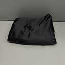 Homiest 48"x72" Weighted Blanket Cover, Black Satin With 8 Ties, Silky & Removable Zippered Twin Heavy Blanket Duvet for Adults