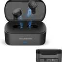 Wireless Earbuds for Tv Listening Watching with Transmitter Charging Dock,2025 New TWS Ture Wireless Earbuds for tv with Transmitter Set,Optical,3.5mm AUX,RCA,Plug n Play,60ft Long Range