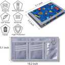 3 x TATAANTY Kids Wallet for Boys Girls Ages 6-32 Trifold, Toddler Wallet for Boys, Novelty Wallet for Childrens Birthday Gifts Car