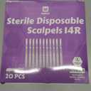 MyMed Disposable 14R Dermaplaning Razors - Pack of 20 Dermaplane Razor for Women Face, Dermaplane Scalpels Dermaplaning Tool for Face