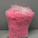mxxkms 2.2 LB High - Capacity Pink Crinkle Paper Filler - Premium Shredded Paper, Tailored for Gift Baskets in Birthdays, Weddings, Christmas - Abundant Fill for Packaging and Diverse Craft Projects