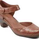Easy Spirit Womens Clarice3, Brown Croc (US 5)