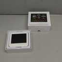 Professional Indoor Air Quality Monitor with 7X AQI,16 in 1 Portable Real-Time Detector for PM2.5 | PM10 | CO2 | TVOC | HCHO | Temp | Hum for Home Cars Plants Pets (White)