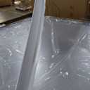 Amazon Basics Glass Dry-Erase Board, Magnetic Frameless Whiteboard, 72W" x 48H", Magnetic White