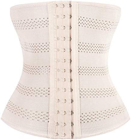 Everbellus Women's Breathable Elastic Corset Waist Trainer Cincher Belt Shapewear S