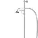 Abbey 10 x 34 1/2 Shower Faucet Set with Handshower, Chrome
