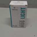 Vekkia Rechargeable LED Neck Reading Light, Book Lights for Reading in Bed, 3 Brightness Levels, Flexible Soft Silicone Arms Comfortable Wear, Long Lasting. Great for Readers, Craft & Knitting (Blue)