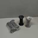 4 Pcs Metal Adjustable Furniture Legs 4.72-7.87 inch, Adjustable Cabinet Legs for Sofa/Bed/Chair/Couch/Dresser/Table,Heavy Duty Bed Replacement Support Legs for Bed Frame/Bed Center Slat (Black)