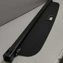 Powerty Cargo Cover for 2020-2023 2024 Lincoln Aviator 3.0L SUV(Just for 7-Seater) Accessories Trunk Cover Retractable Trunk Shielding Shade Cargo Luggage Cover Black