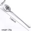 Dad Father Gifts Spoon from Daughter Son Best Dad Ever Spoons for Dad Daddy Father's Day Gift for Dad Father Christmas Birthday Gifts for Daddy Dad Coffee Tea Spoons