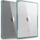 TineeOwl iPad 9/8/7 (10.2-Inch, 2021/2020/2019 Model, 9th / 8th / 7th Generation) Ultra Slim Clear Case, Flexible TPU, Lightweight, Thin (Sky Blue)