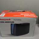 Honeywell Cool Moisture Humidifier, Medium Room, 1.1 Gallon Tank, Black  Invisible Moisture Humidifier for Baby, Kids, Adult Bedrooms  Quiet and Easy to Clean with UV Technology for Everyday Comfort